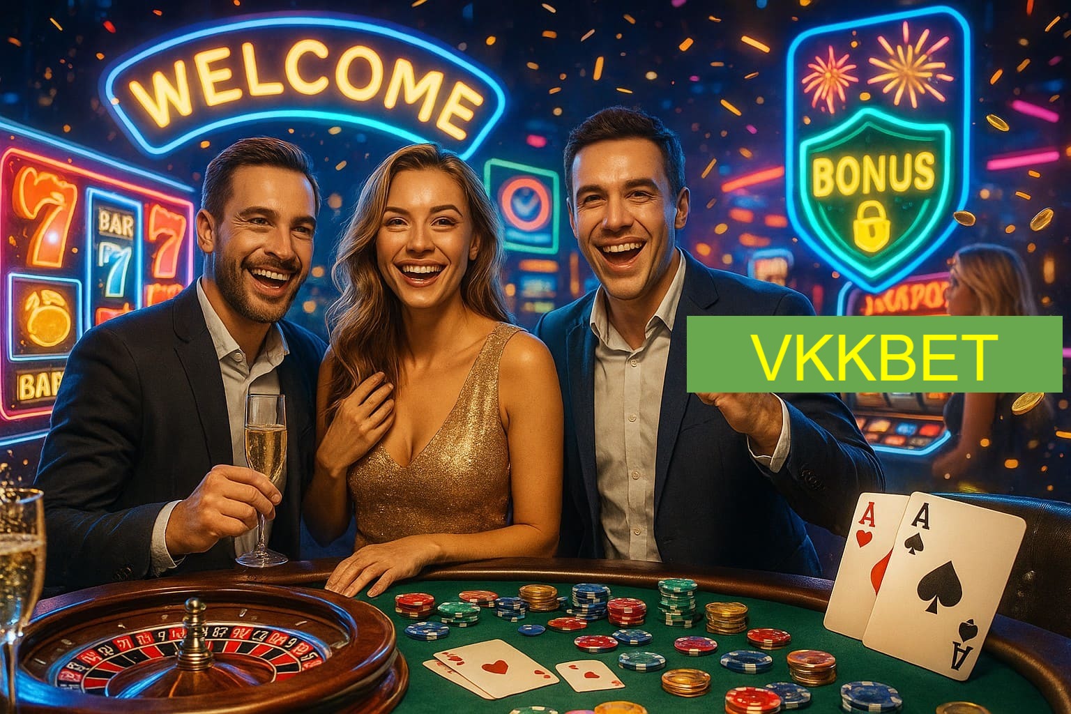 Jogos emocionantes no VKKBET